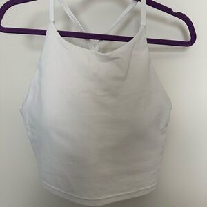 Old navy White Halter Crop Top